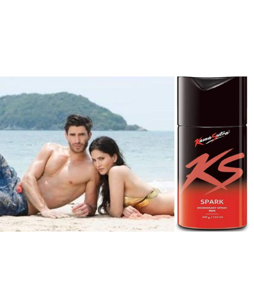Kamasutra ks spark deodrant spray 100g /150ml
